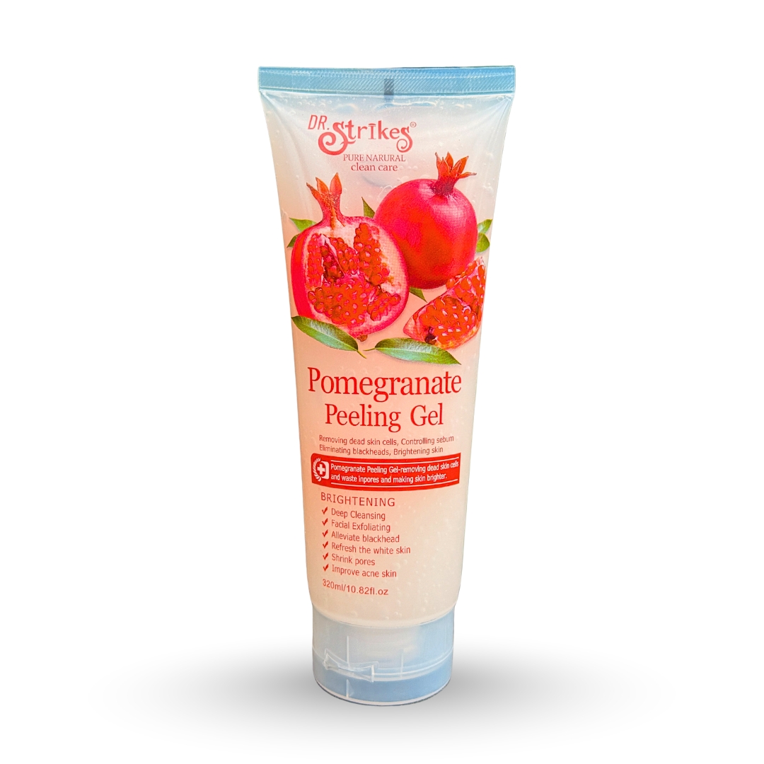 13 Dr. Strikes Pure Narural Clean Care Pomegranate Peeling Gel - 320ml - Image 1